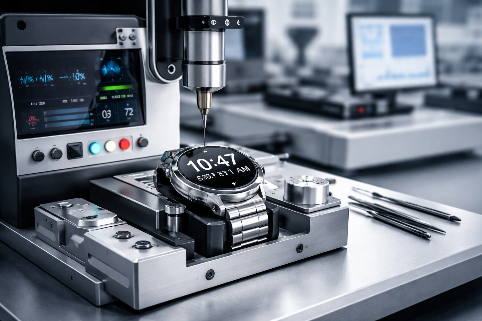 Watch manufacturing equipment
