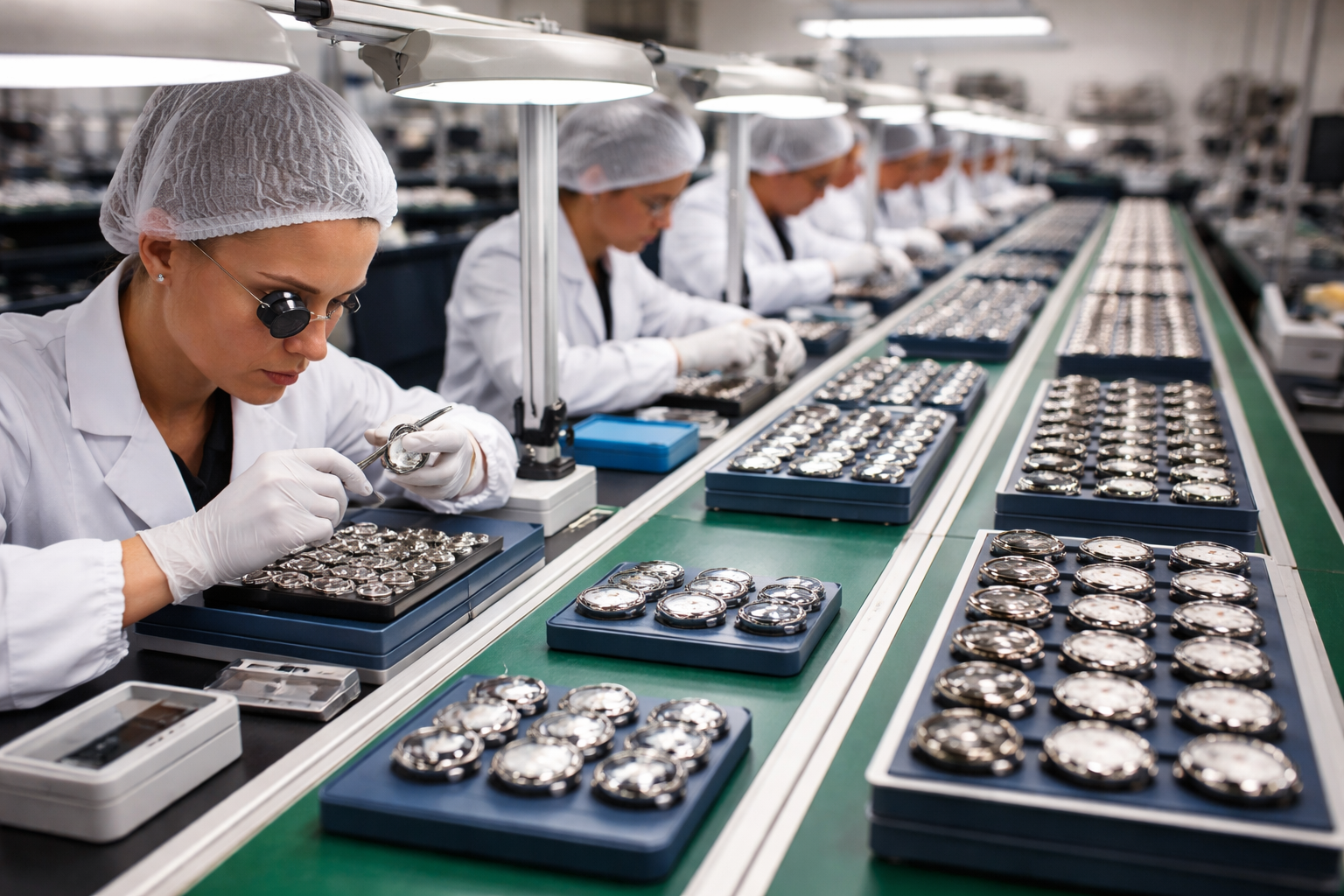 Watch production line