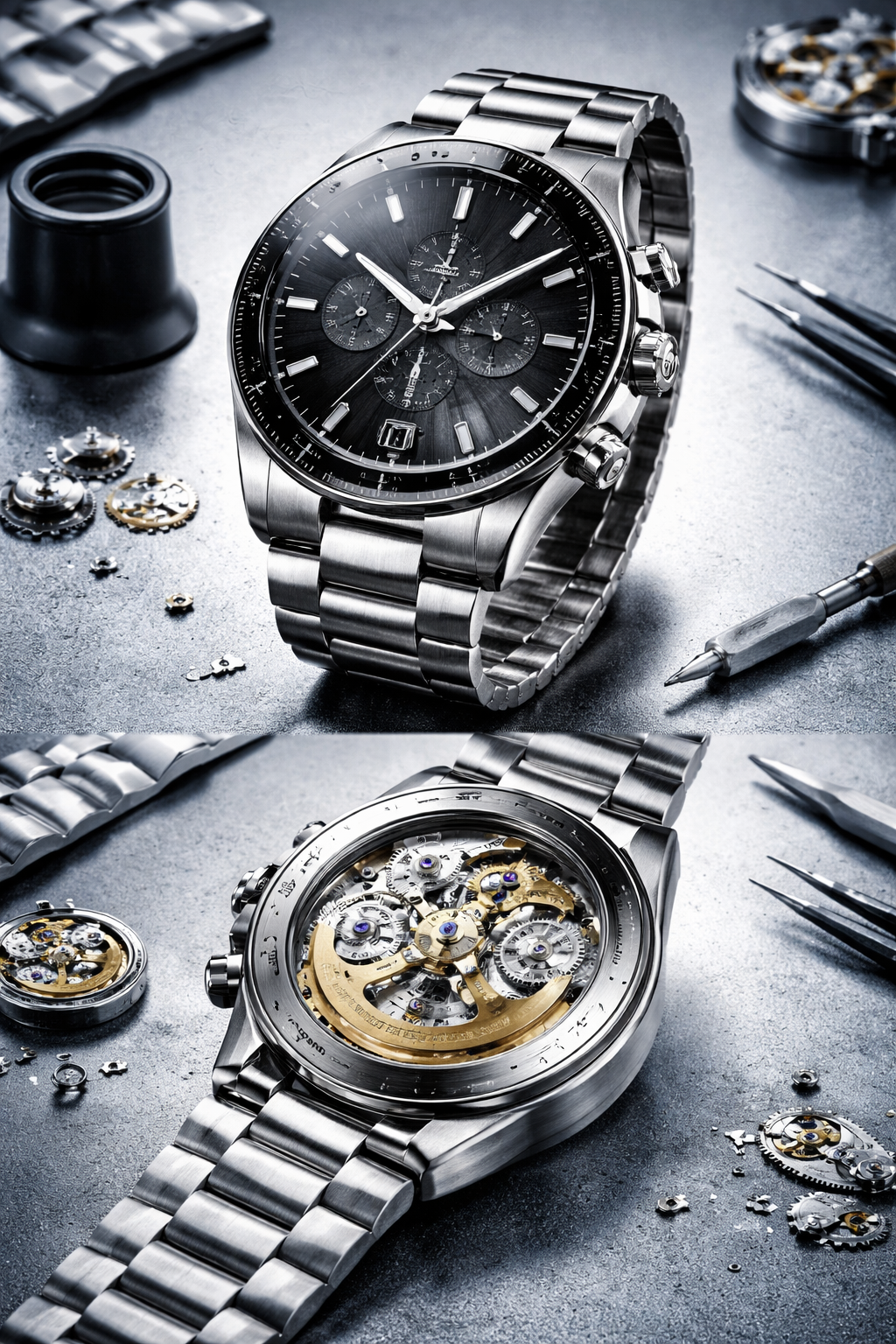 Luxury automatic watch
