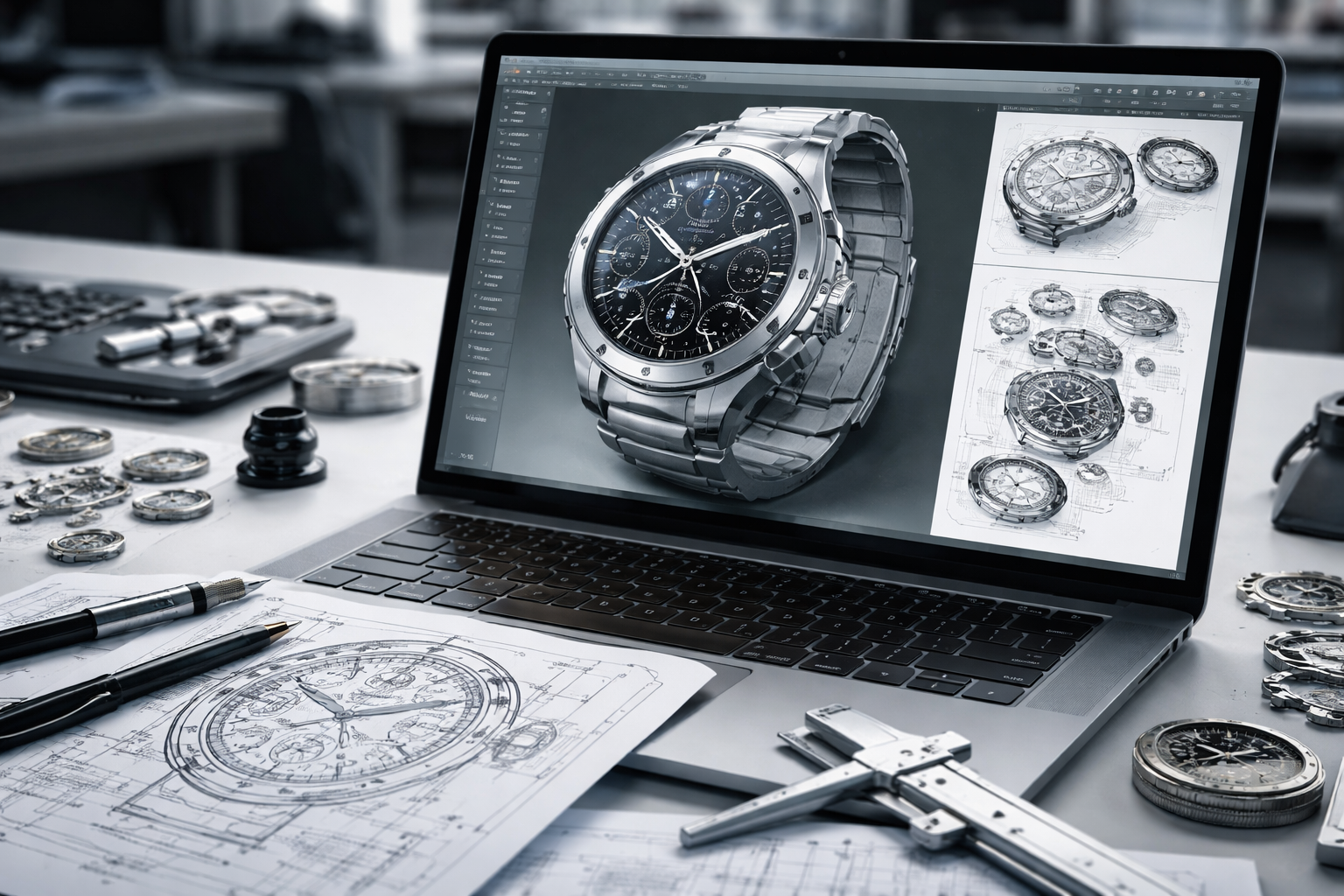 Watch design and development process